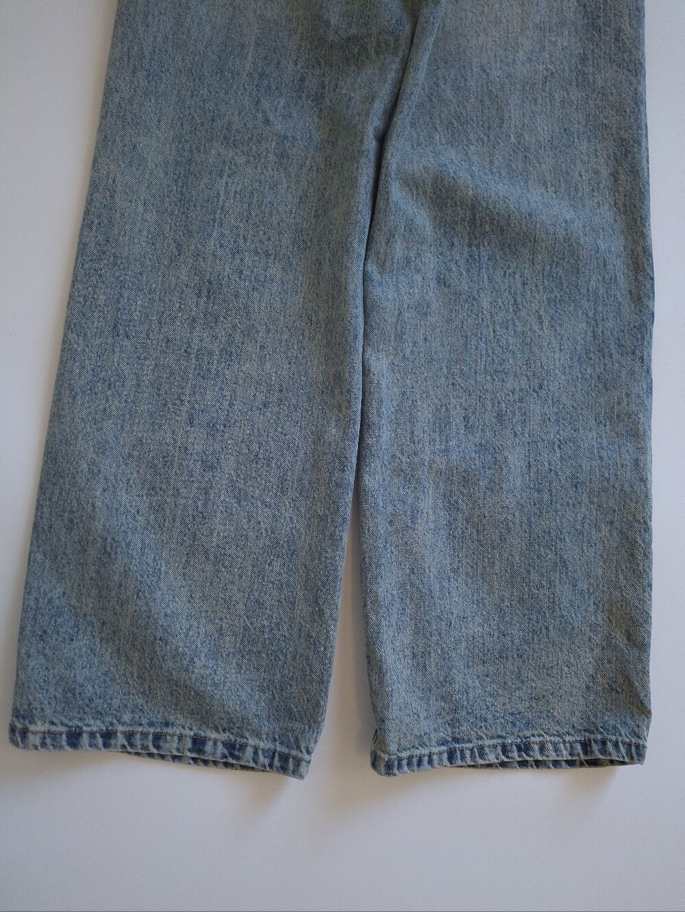 Motel Rocks Low Rise Wide Leg Jeans - Picture 5 of 7